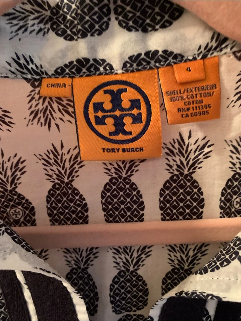 Tory Burch Pineapple Tunic
